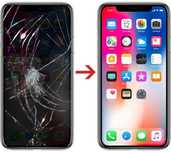 Oryginalny wyświetlacz Iphone X amoled wymiana od ręki SERWIS GSM gwar
