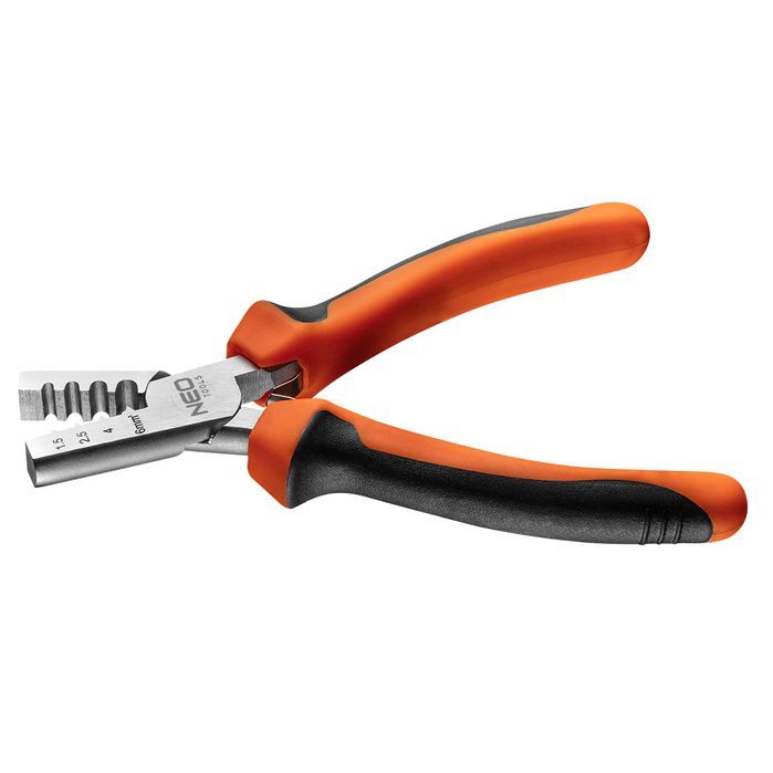 Szczypce Do Zaciskania Końcówek 1.5-6 Mm2 (23-13 Awg), 140 Mm