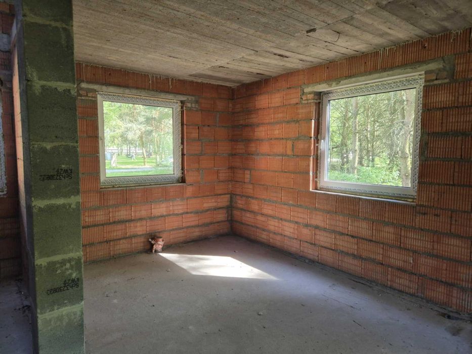 Dom pod brzozami- miejscowość Korabiewice, sprzedam w trakcie budowy.