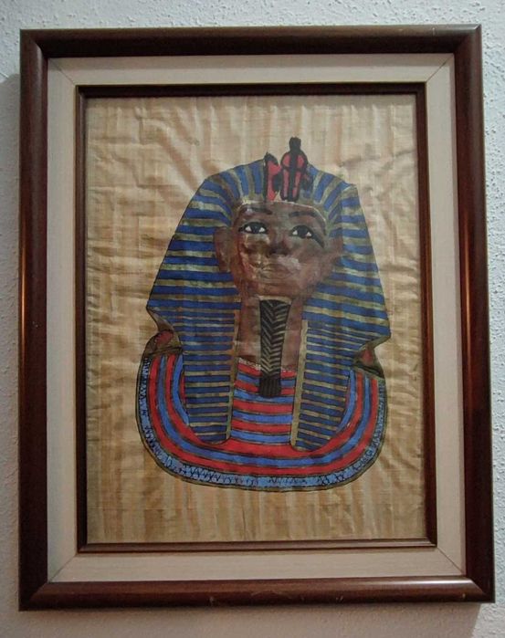 Papiro com moldura - Quadro