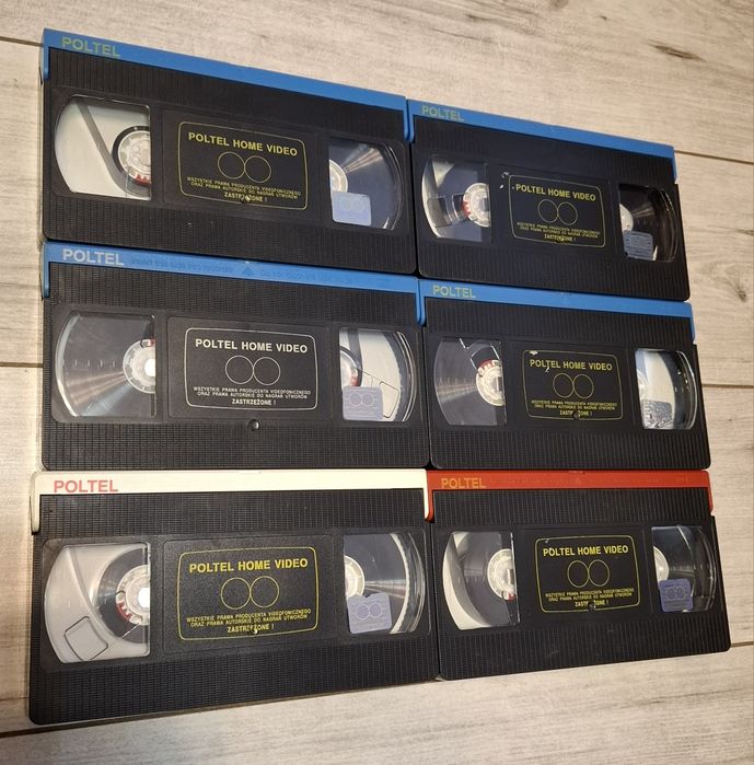 Stawka większa niż życie. 6 kaset VHS. Komplet.