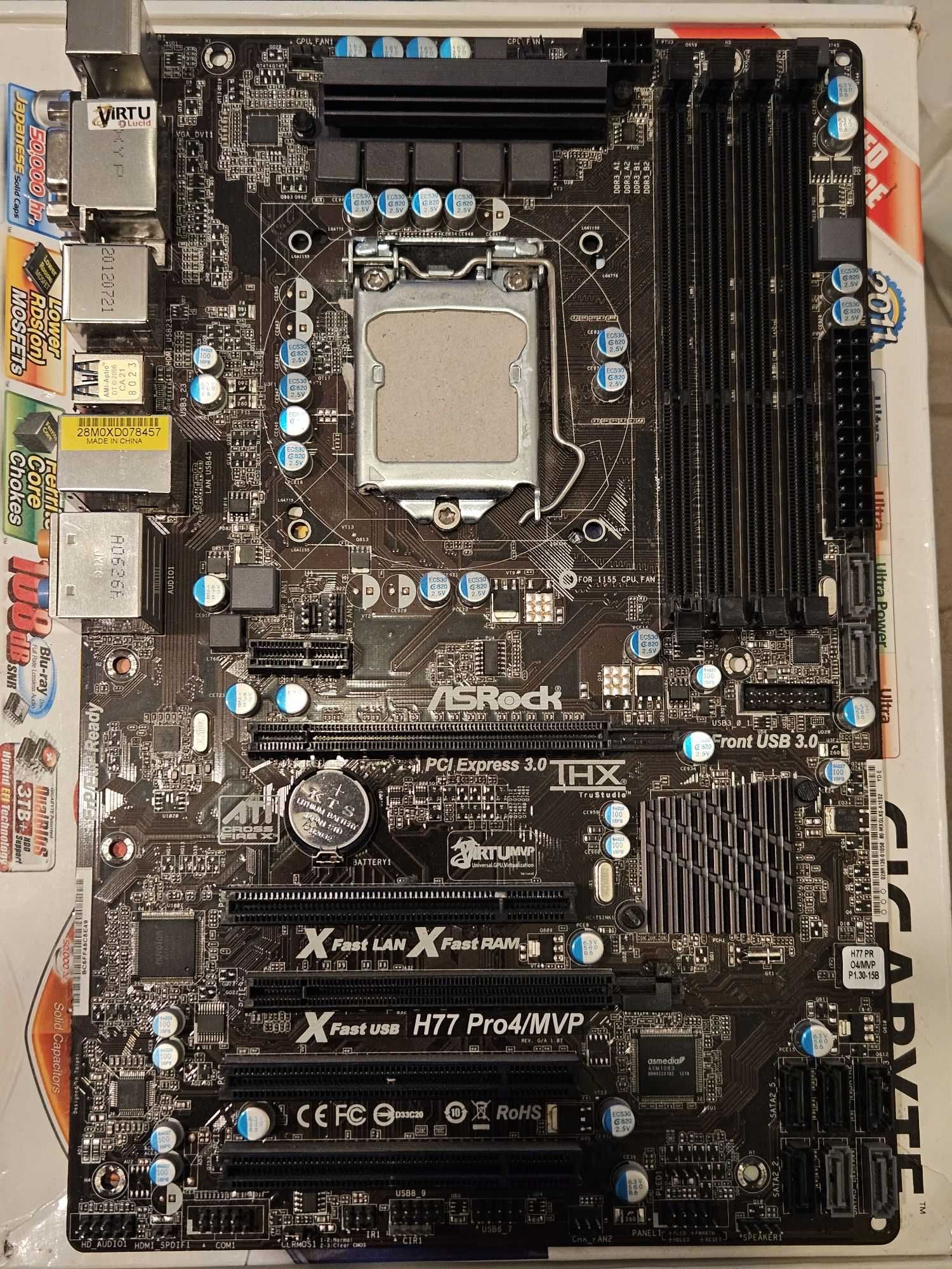 Płyta główna ASRock H77 Pro4/MVP