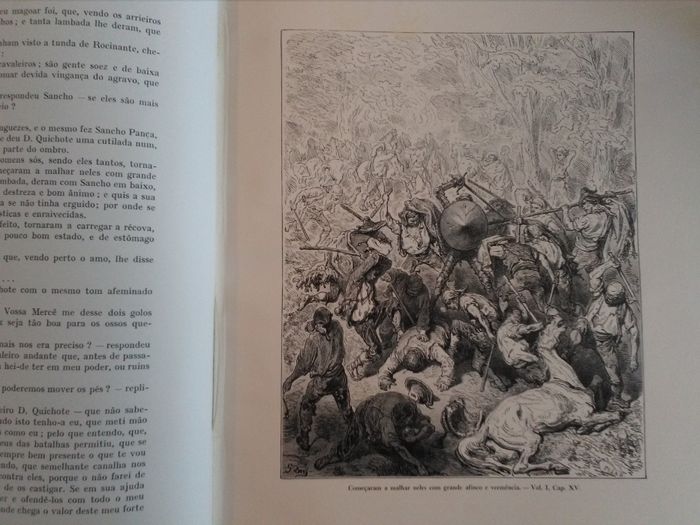 Dom Quichote de la Mancha, com ilustrações de Gustavo Doré