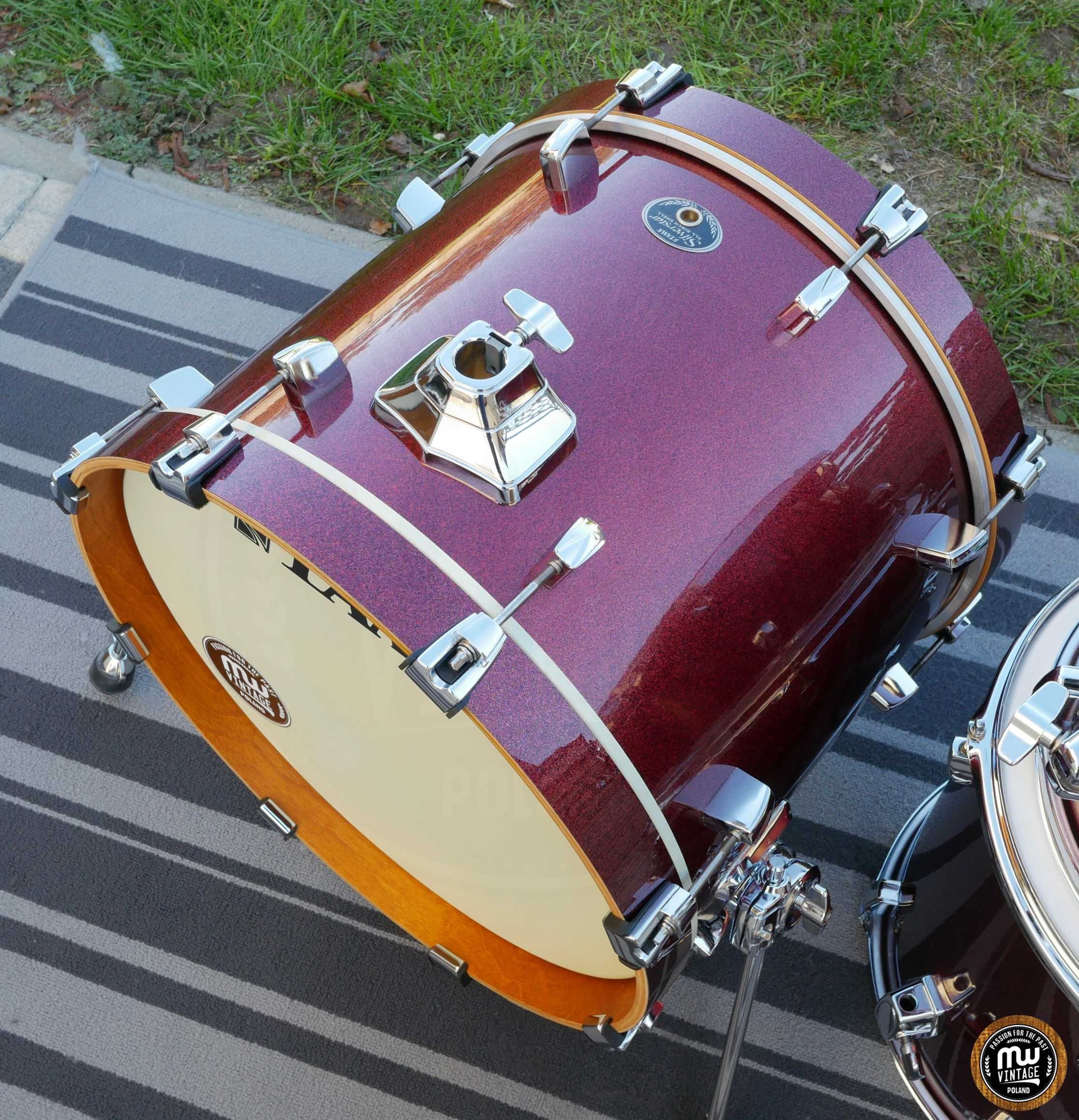Perkusja Tama Silverstar Jazz Limited 18”, 12”, 14” Burgundy Spark ‼️