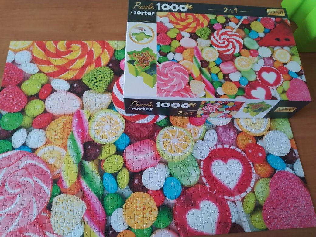 Puzzle Trefl 1000 - Słodkości (bez sortera)