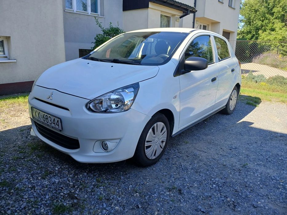 Mitsubishi Space Star Mitsubishi Space Star 1.0 B (2015') garażowany, na bieżąco serwisowany