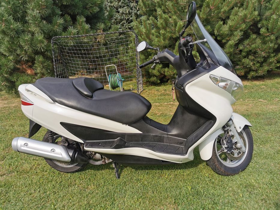 Suzuki Burgman 200 K7 Biała Perła 18 tyś Przebiegu Super Stan