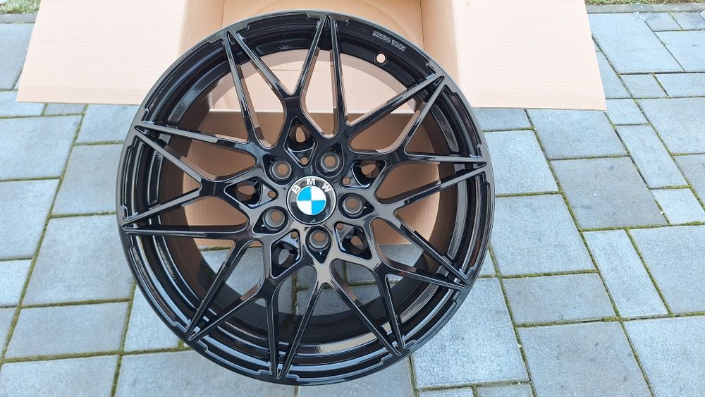 Nowe Alufelgi 5x120 R18 Bmw E46 E90 E91 f10 f30 f25 X3 Czarny Połys