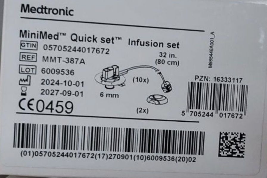 QuickSet Medtronic 6mm