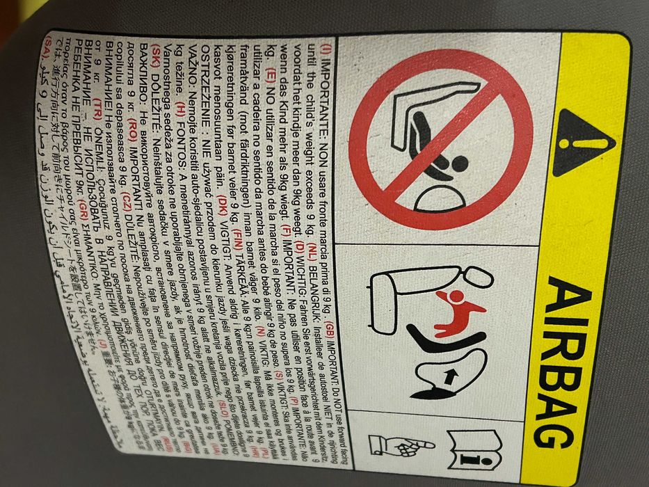 Cadeirinha de bebe da Chico