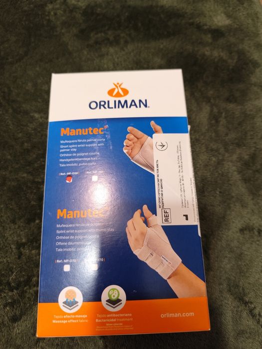 Ортез на запястя/кисть Orliman відкритий з шиною MF D 50