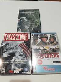 3 gry PC - Soldiers ludzie honoru,Faces od War,Chrome Specforce