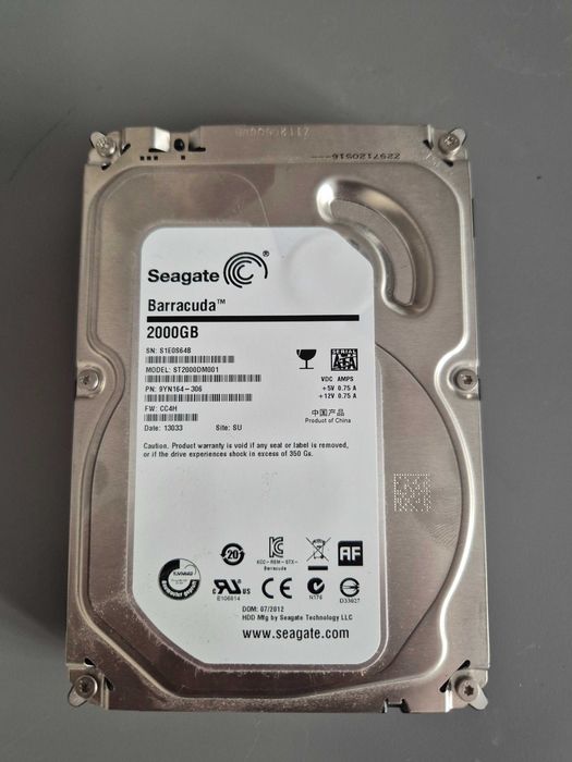 Disco Seagate Barracuda 2 TB