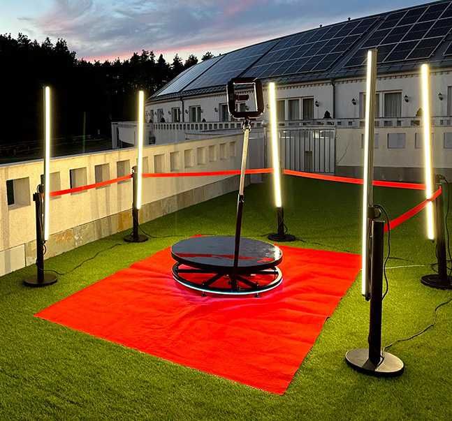 Fotobudka 360  na imprezę - wesela, urodziny, imprezy firmowe
