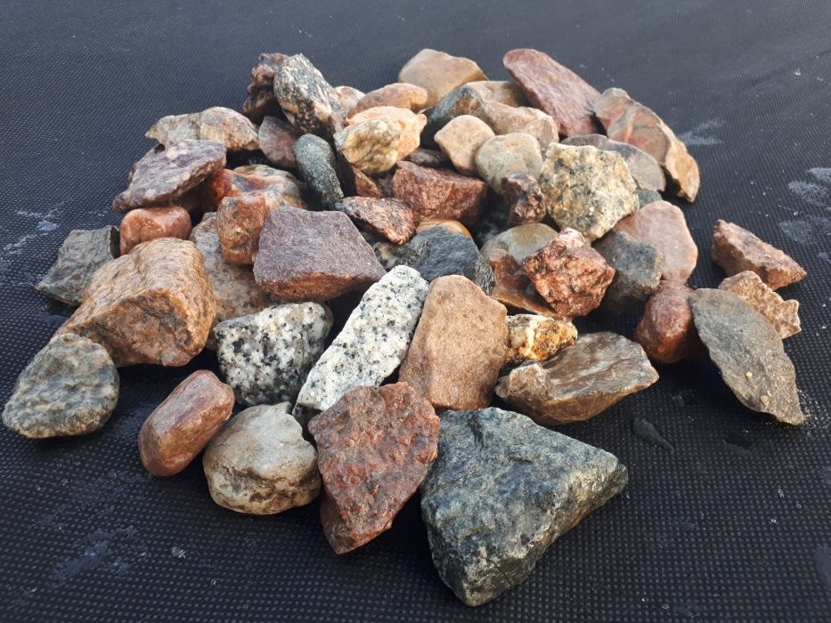 Kamień do GABIONÓW gabionowy DEKORACYJNY frakcja 35-65 Transport 1-24t