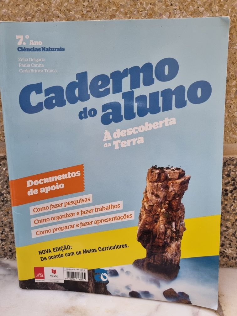 À descoberta da Terra Caderno do aluno 7.ano