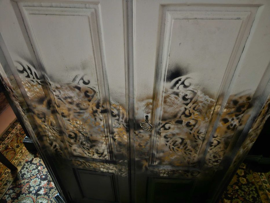 Grande consola antiga customizada - Muito bom estado g