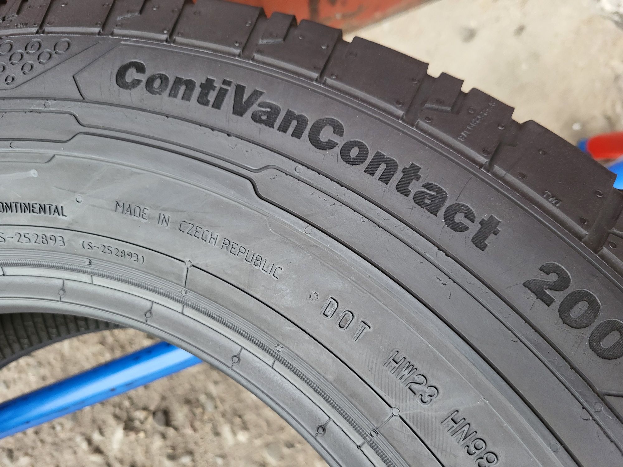 205/75/16C R16C Continental ContiVanContact 200 2шт літо шини