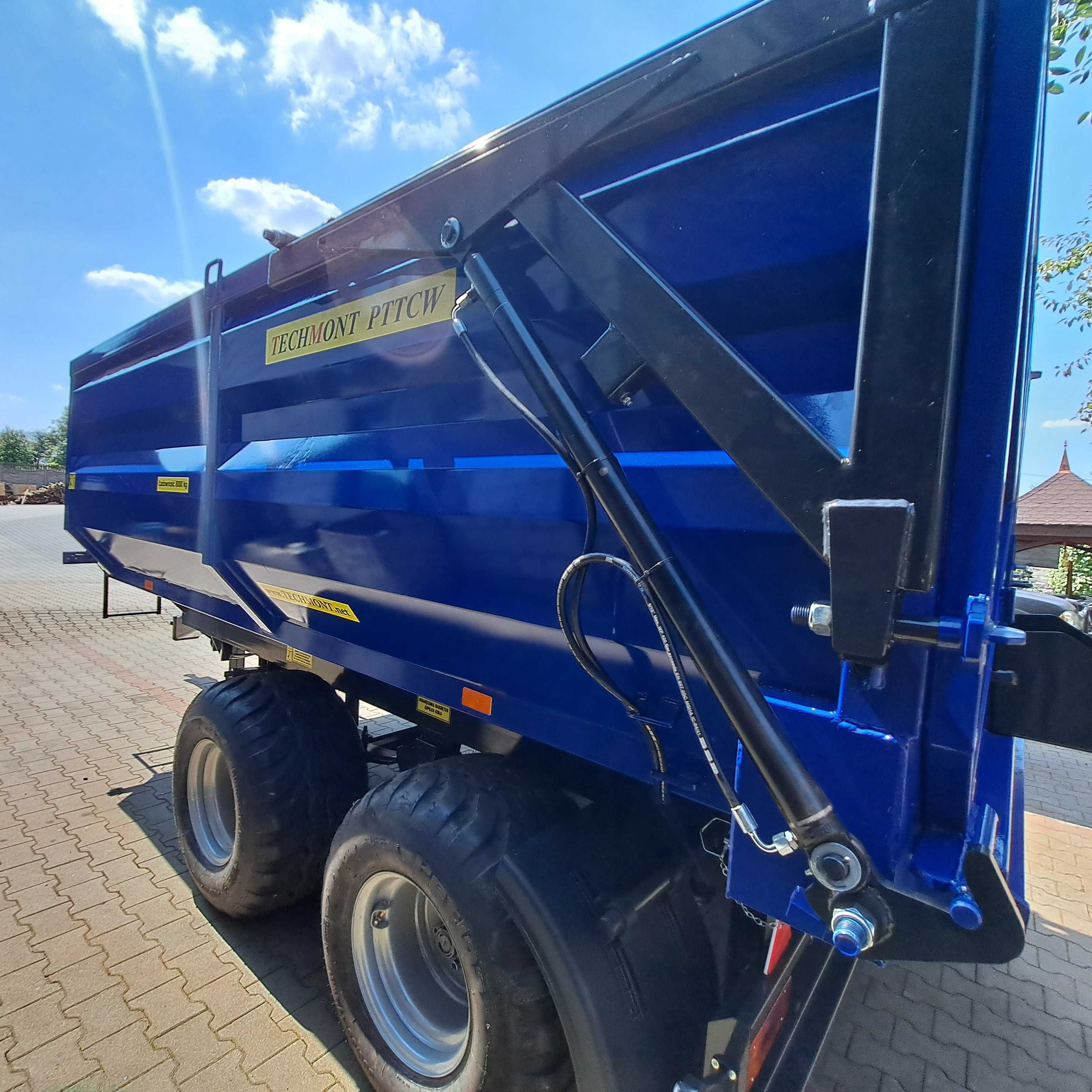 Przyczepa TECHMONT Tandem Skorupa 10T