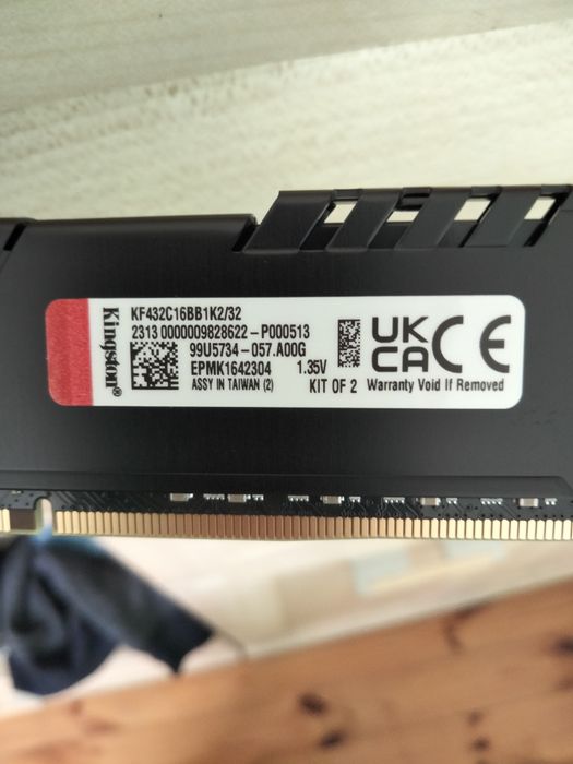 Pamięć DDR4 Kingston 2x16GB 3200Mhz