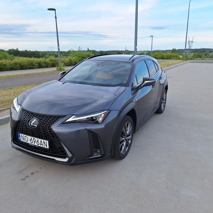 Lexus UX I właściciel, polski salon, serwis ASO, 250h AWD F Sport Design Bi Ton