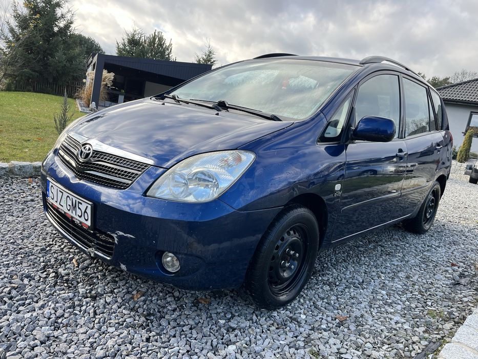 Toyota Corolla verso 2.0 diesel 90 KM d4d 2003r #klima #Zimówki OKAZJA