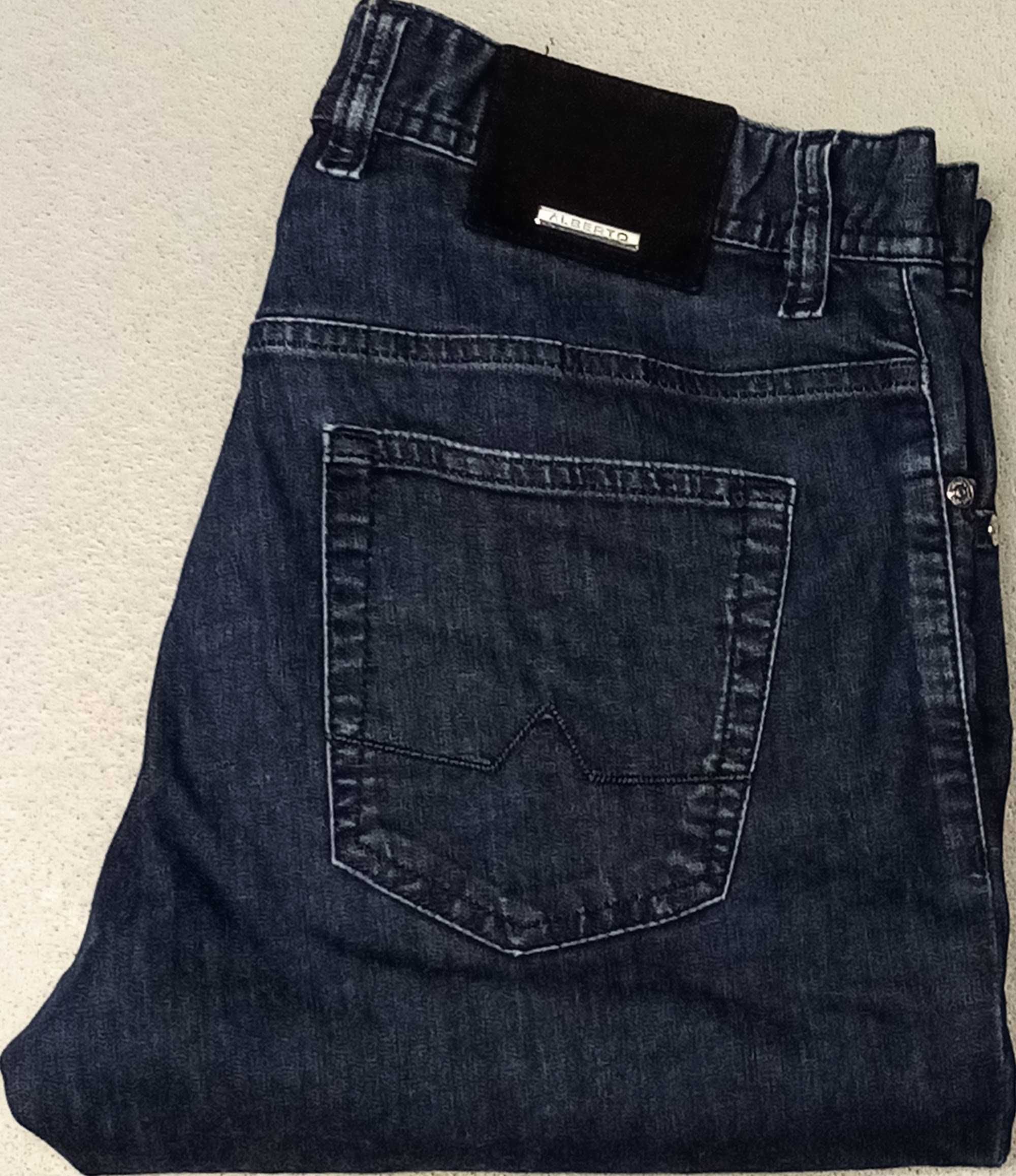 R) ALBERTO męskie spodnie jeansowe Roz.32/32