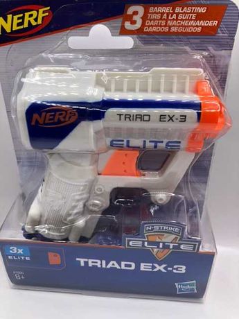 Іграшковий бластер Nerf N-STRIKE ELITE TRIAD EX-3 від Hasbro