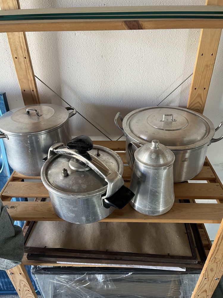 Conjunto de panelas de aluminio