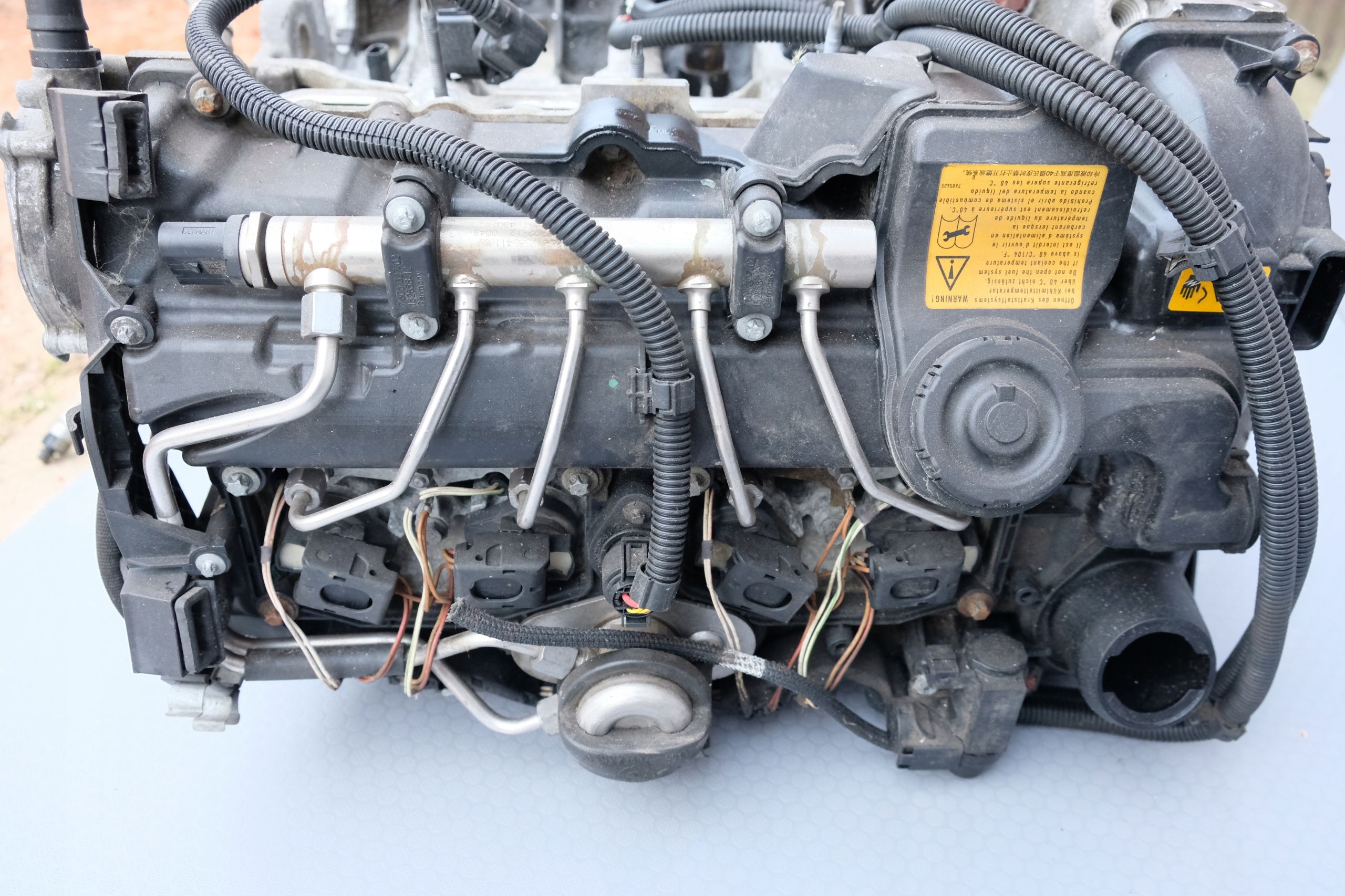silnik słupek 2.0b n20 bmw f10 f20 f25 f26 f30