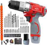 Berbequim aparafusador de 12 V, 40 acessórios, novo