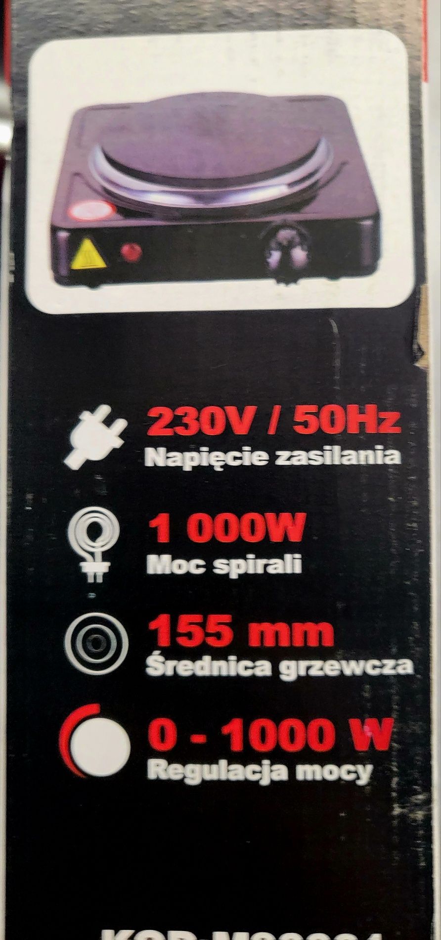 Kuchenka elektryczna turystyczna