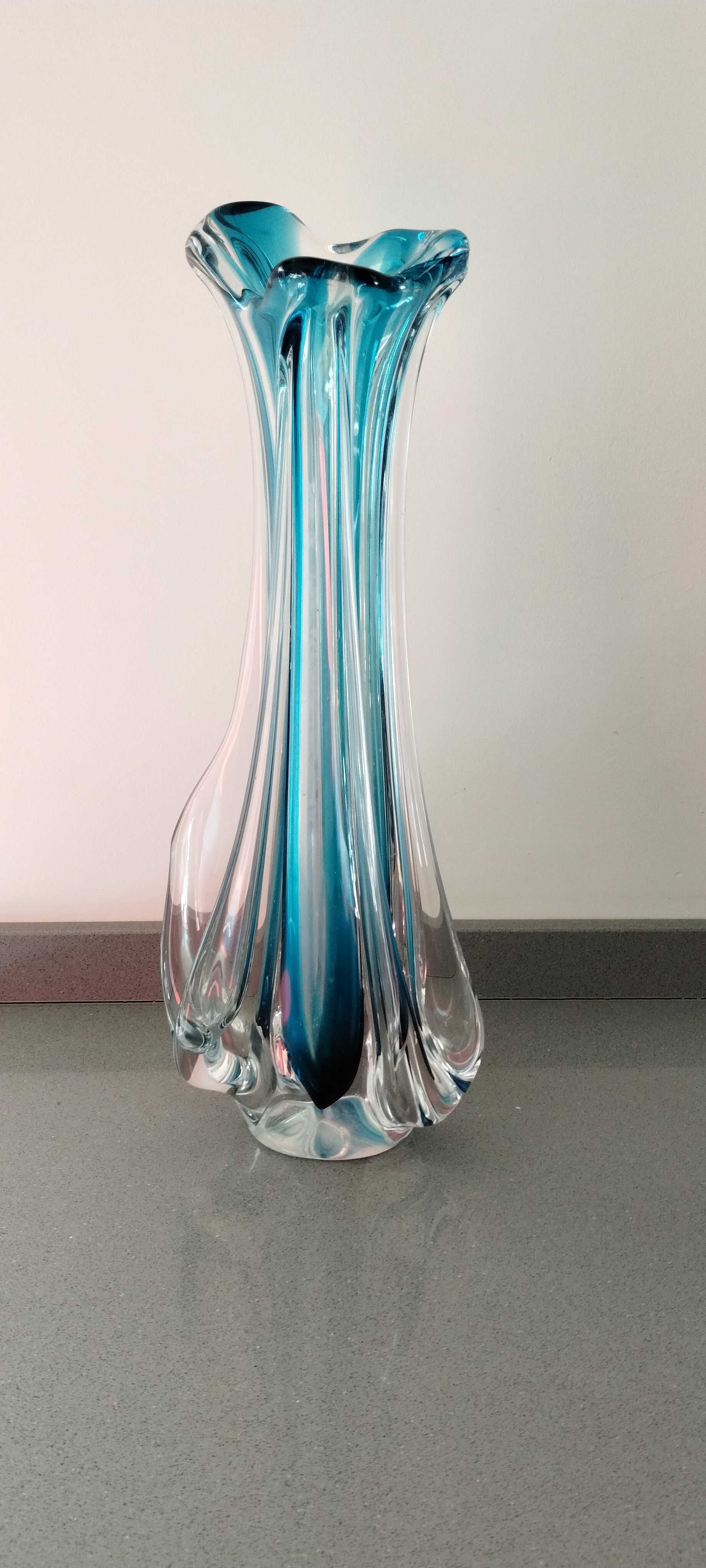 Sprzedam duży flakon/wazon z PRLu (40 cm)