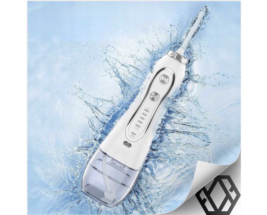 Irygator do Zębów Irygator Bezprzewodowy Dentystyczny 5 Trybów 8 Dysz