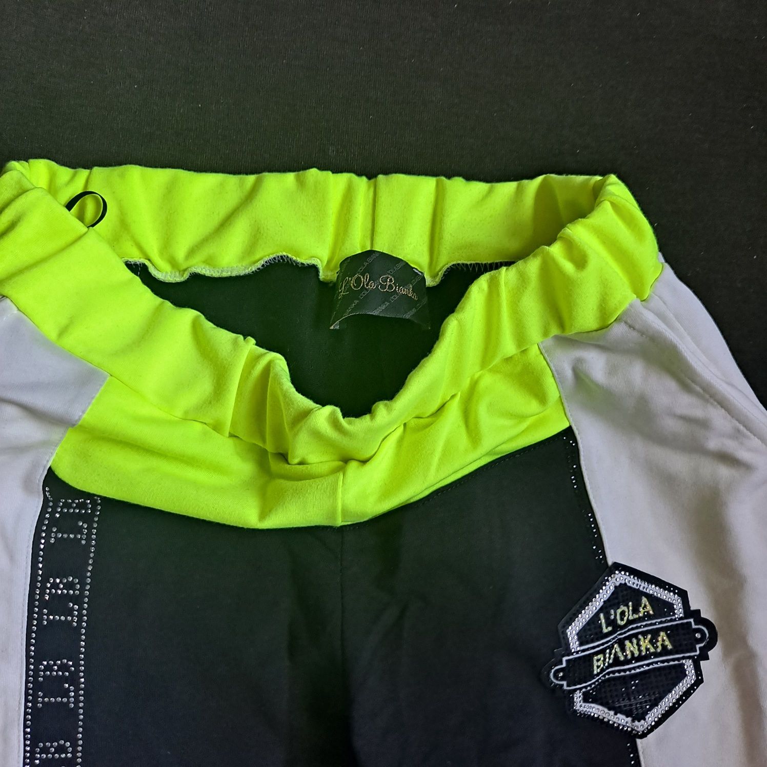 Dres cyrkonie  Lola Bianka neon