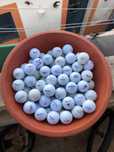 100 bolas de golf de varias marcas