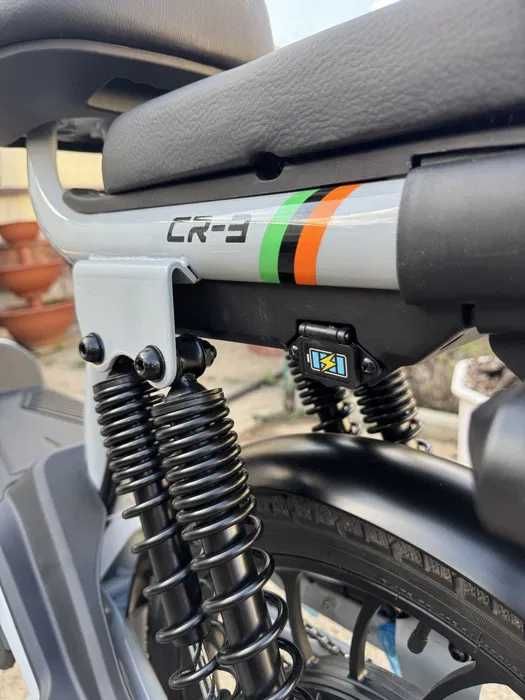 Crosser CR3 Електро велосипед - cерый 600W 60V скутер 2025 року