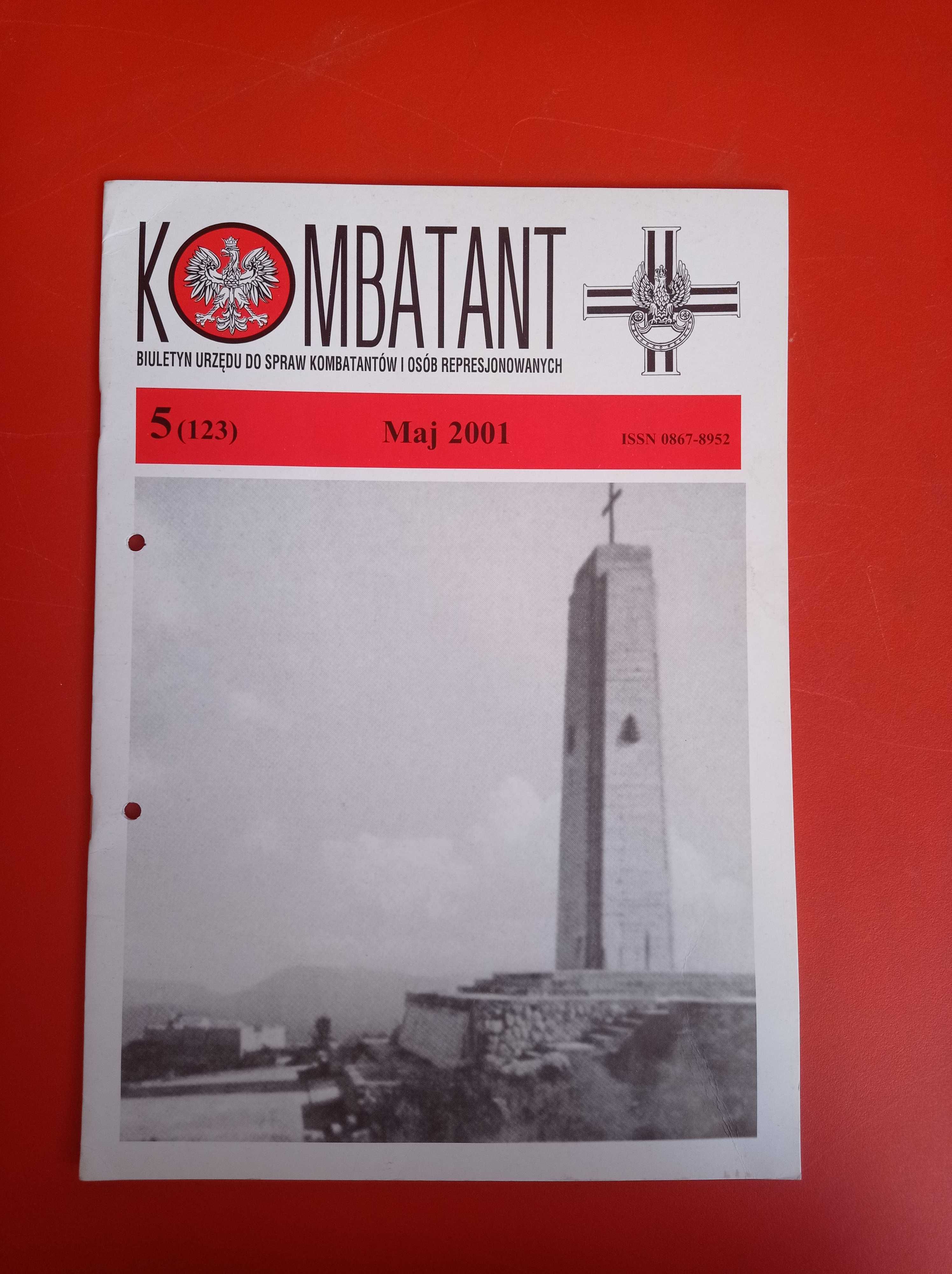 Kombatant, biuletyn, nr 5/2001, maj 2001