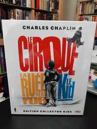 Chaplin: The Kid + The Circus + The Gold Rush + 2 Livros - Coffret MK2