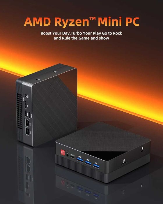 ZXIPC AMD Ryzen3 4300U Міні-ПК Ігровий кишеньковий комп'ютер