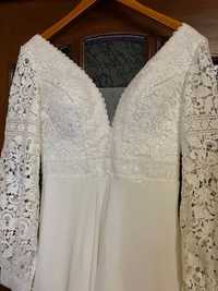 Весільна дизайнерська сукня в стилі етно