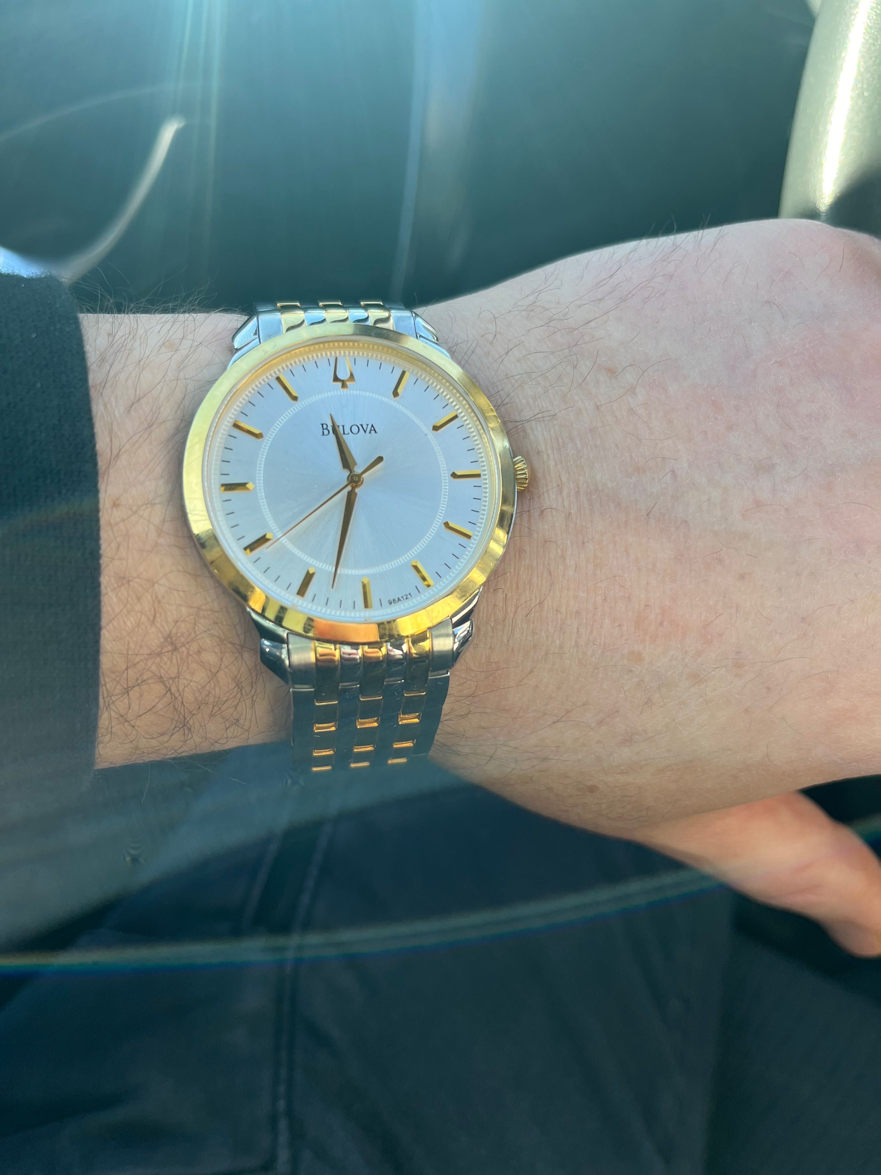 Relógio Bulova slim