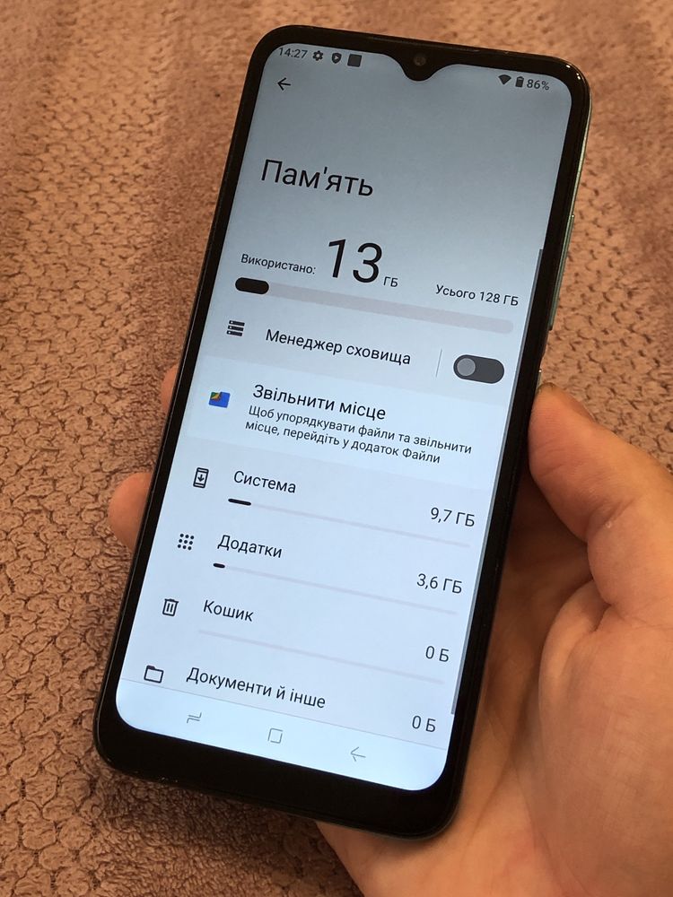 Телефон Doogee n50 8/128gn Android 13