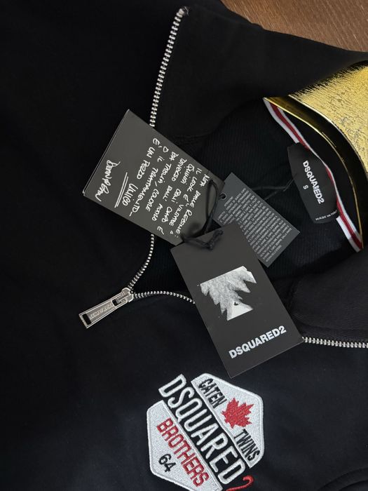 Bluza czarna dsquared2 rozmiar S