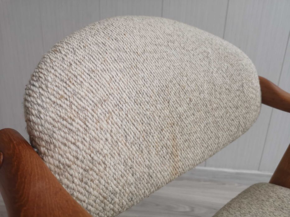 krzesło tekowe DANIA proj. Kai Kristiansen dla Schou Andersen lata 60