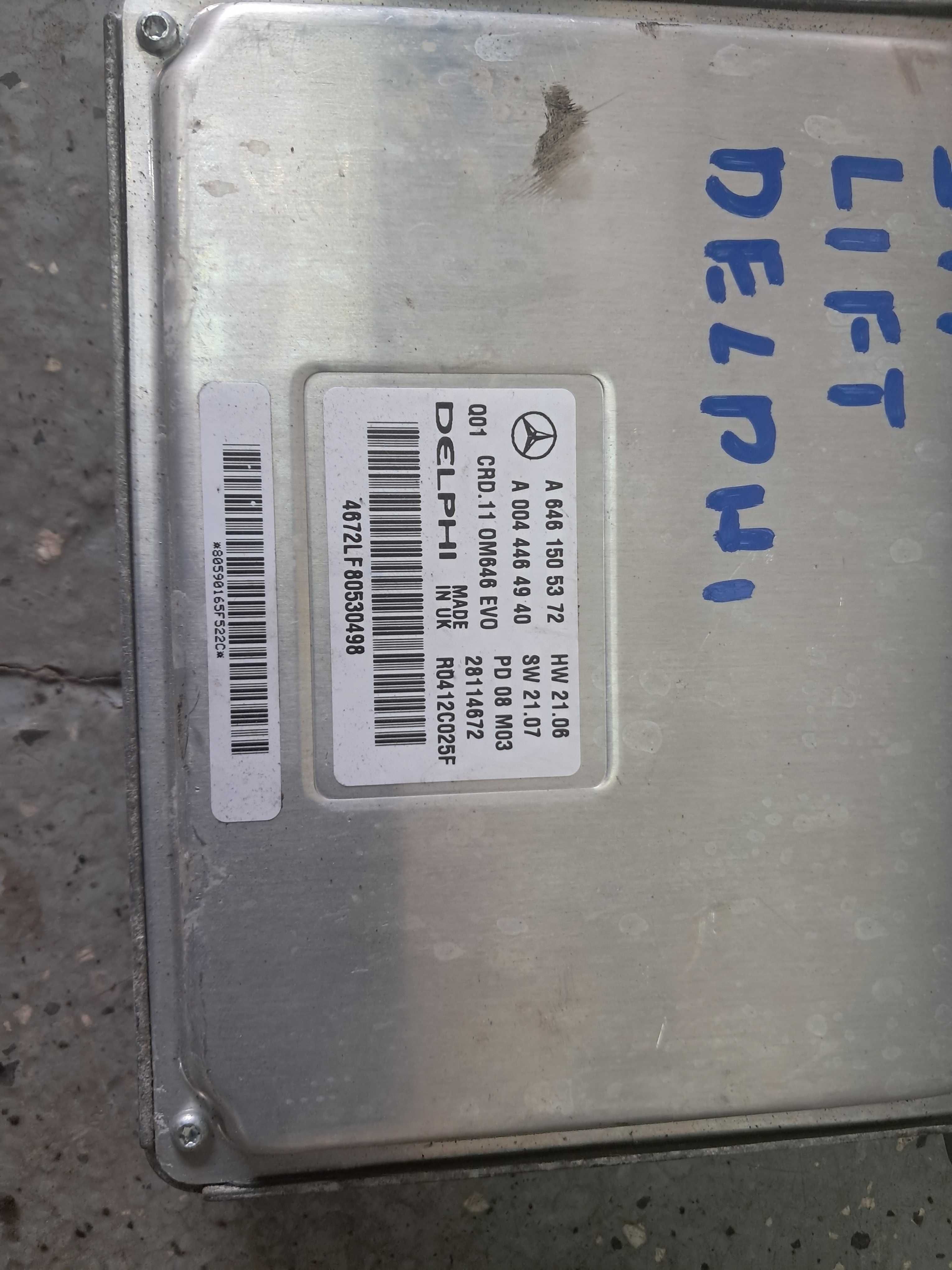 Zestaw startowy merceses w211 2.2 cdi lift delphi