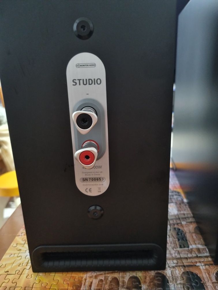 Monitor audio studio . Novo.   Upgrade no Crossover  mundorf