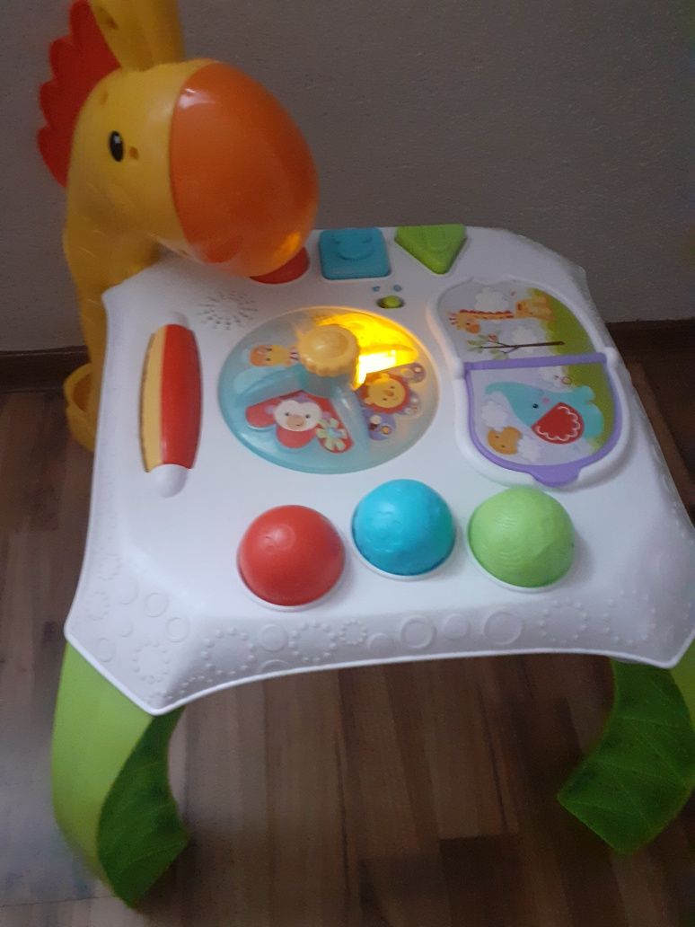 Stolik fisherprice żyrafa