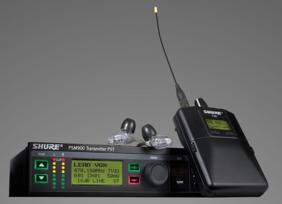 4 IEM Shure PSM900