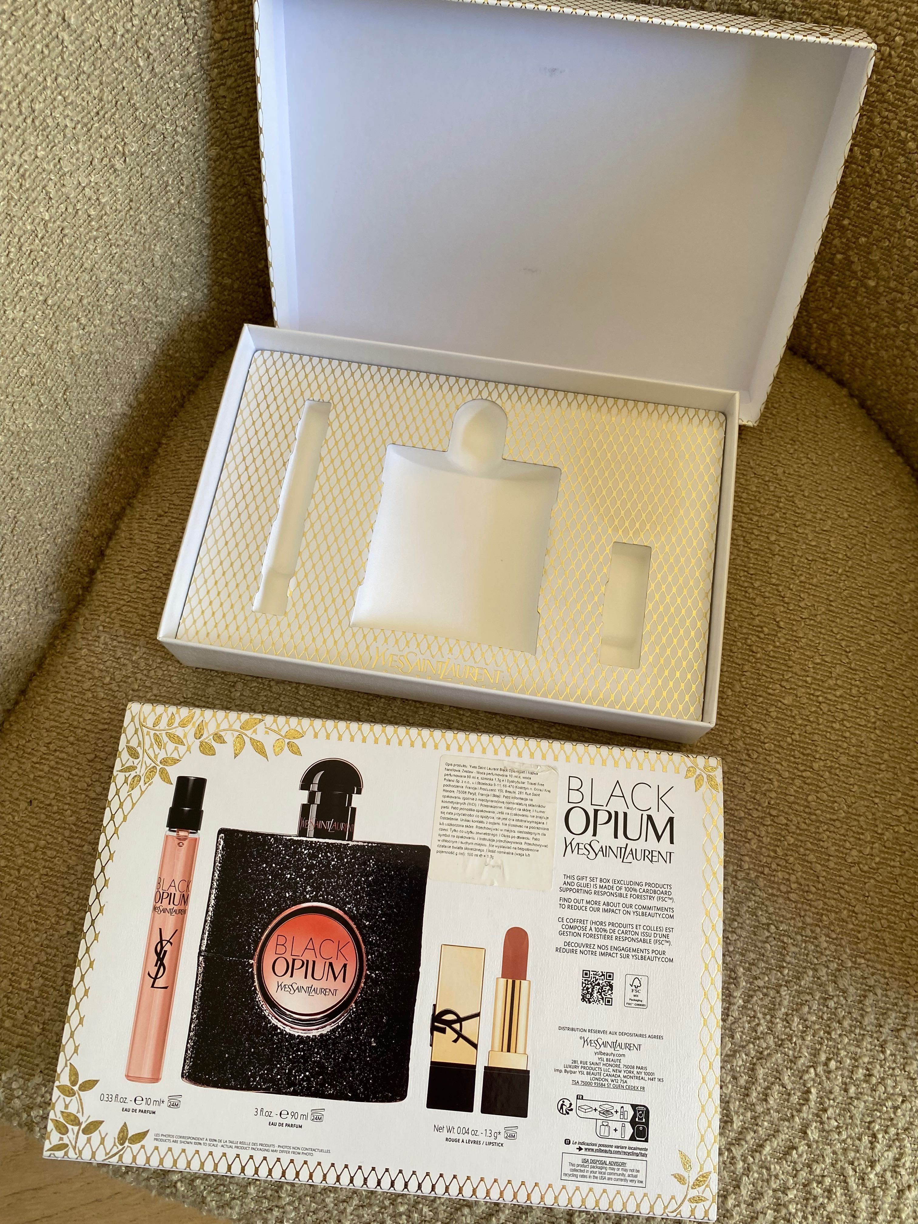 Pudełko po perfumach YSL opium